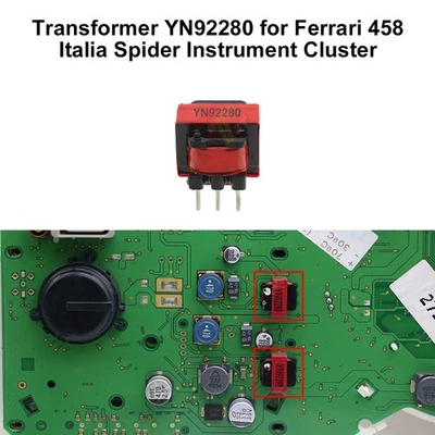 Transformer YN92280 for Ferrari 458 Italia Spider Speedometer Cluster - Image 1 of 4