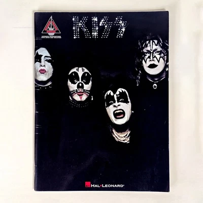 Kiss (1st Album) Songbook Hal Leonard - Guitar Recorded Versions - Rare - Image 1 of 2