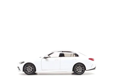 NZG 1:18 Mercedes-Benz C-Class (W206) AMG Line in Opalite White - Image 1 of 4