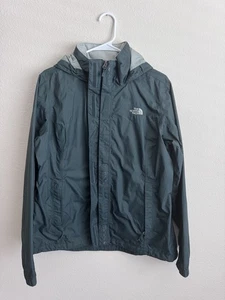 Chaqueta de lluvia Hunter Green North Face para mujer - Imagen 1 de 4