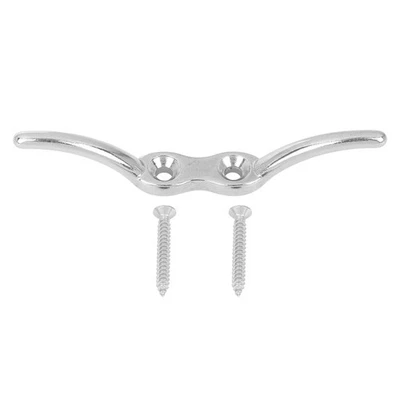 Juego de ganchos de taco de asta de bandera de cubierta de barco de cuerda de acero inoxidable 316 con 2 tornillos de montaje Foto 1 de 4