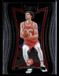 2024-25 Panini Select #379 Zaccharie Risacher Rookie RC - Picture 1 of 2