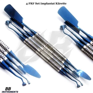 "Set 4 Impianti PRF Curetta Strumenti Chirurgici Odontoiatria CE" ✅ - Foto 1 di 2