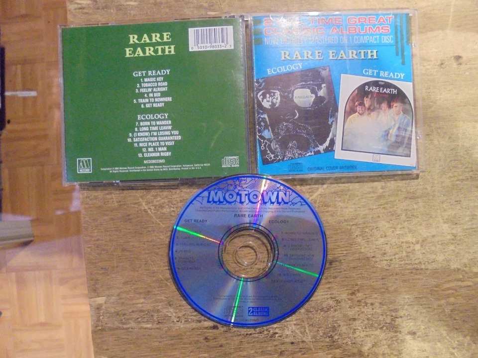 RARE EARTH - Get Ready / Ecology - CD - Image 1 of 1