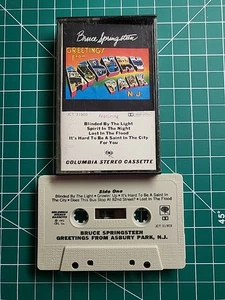 Bruce Springsteen - Greetings From Asbury Park, N.J.  Cassette CBS JCT 31903 - Picture 1 of 2