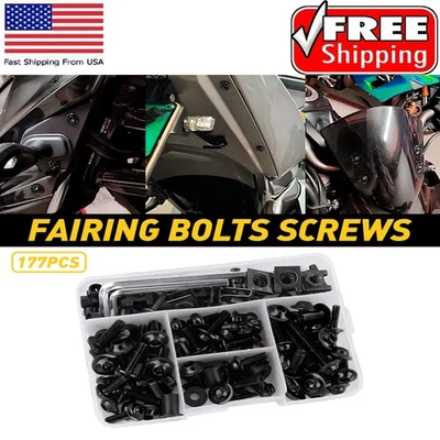 Kit completo de pernos de carenado tornillo de acero inoxidable para GSXR600/750 Suzuki GSXR1000 Foto 1 de 4