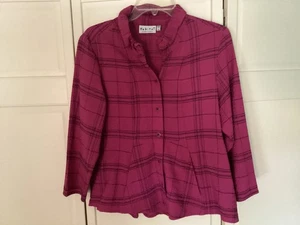 Hot Pink and Black Habitat Top S - Bild 1 von 4