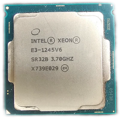 Intel Xeon E3-1245 V6 SR32B 3.7GHz 4-Core LGA1151 CPU PROCESSOR - Image 1 of 4