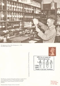 GPO Dispensary Postcard Cover NPM 92/5 Postal Museum 1992 CLEARANCE (148060) - Picture 1 of 1