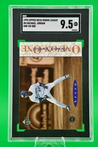 1995 Upper Deck Minor League #4 Michael Jordan One on One Speed SGC 9.5 - Picture 1 of 2
