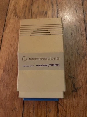 Commodore Modem 1200 Model 1670 - untested - Image 1 of 3