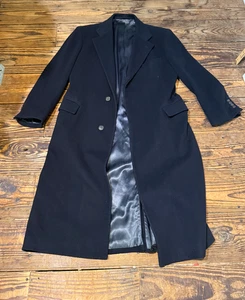 Vintage Polo University Club Ralph Lauren 100% Wolle Jacke Mantel Herren 40 R - Bild 1 von 19