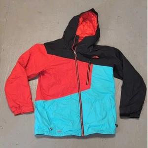 THE NORTH FACE Cryptic Blue Red Black Jacket Size M - Picture 1 of 5
