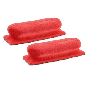 2 Dura-Gold Rectángulo 5" x 1-3/4" Mango Base Bloque Lijado Manual, Gancho y Lazo - Imagen 1 de 5