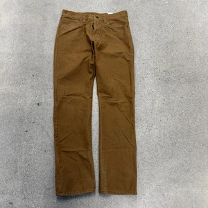 Filson Panno di Latta Secco 5 Tasche Pantalone Jeans Whisky Marrone Cotone Tela 30x32 - Foto 1 di 8