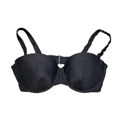 Top de biquíni feminino Old Navy tamanho XL natação com alças removíveis push-up - Imagem 1 de 4