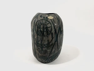 Upsala Ekeby Mari Simmulson Hedenhös Hedenhos 4305 Vase 19,5 cm - Picture 1 of 10