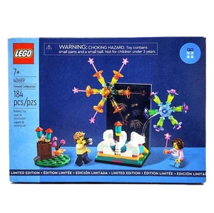 LEGO Firework Celebrations #40689 EDICIÓN LIMITADA 184 piezas NUEVO sellado 4 de julio - Imagen 1 de 18