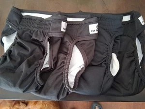 4 count Large Female Dog Diapers Washable Reusable. Pls Read Description - Picture 1 of 2