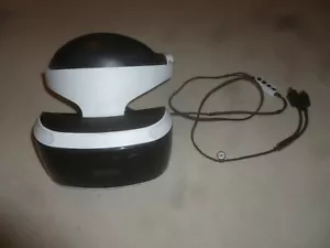 SONY PLAYSTATION 4 PS4 VR VIRTUAL REALITY HEADSET ONLY CUH-ZVR2 - Picture 1 of 7