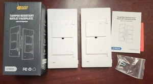 🔥🔥🔥Super Danny Tamper Resistant Outlet Faceplate With LED Nightlight🔥🔥🔥 - Picture 1 of 2