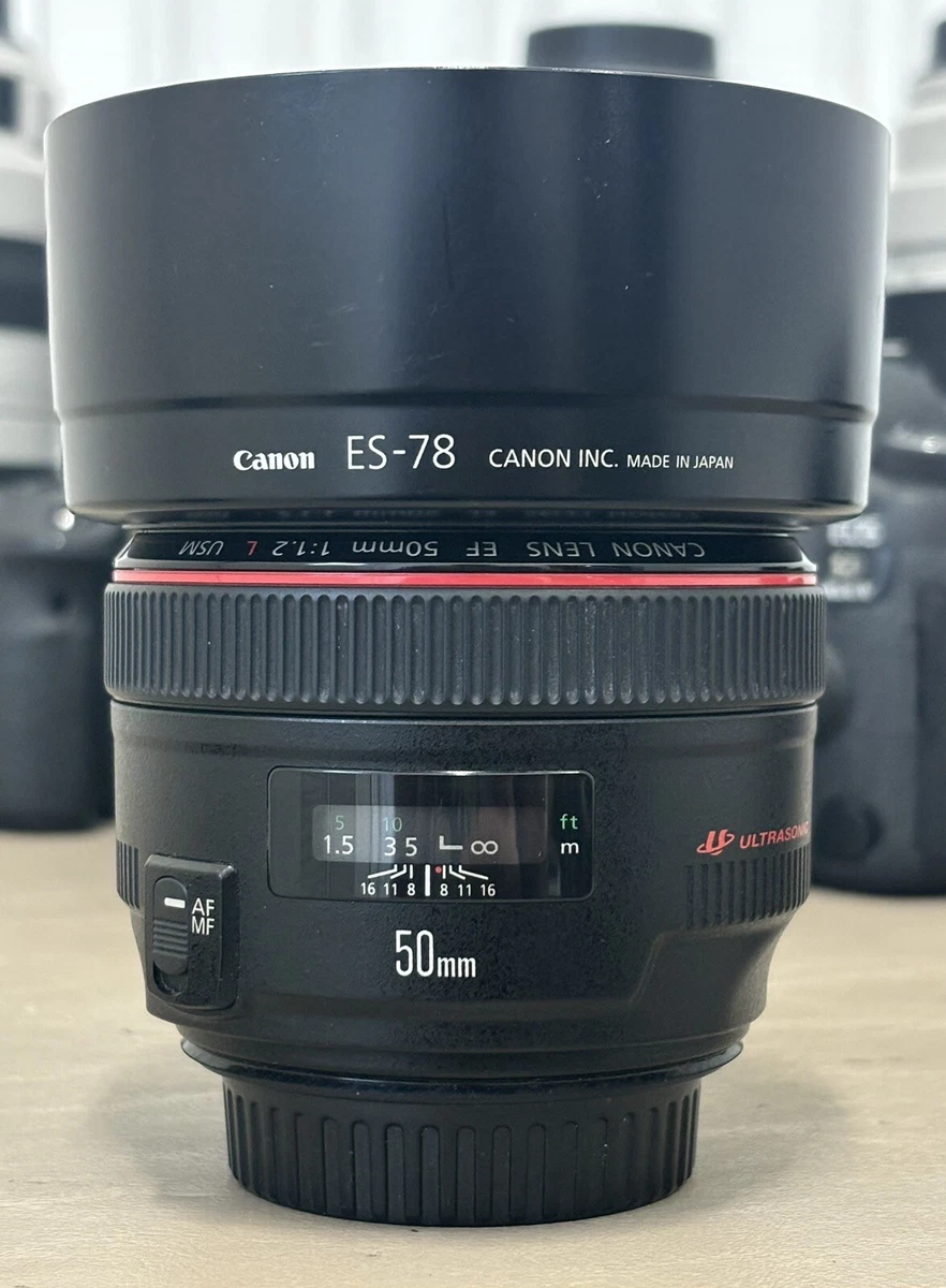 Canon EF f/1.2 Camera Lenses 50mm Focal for sale - eBay