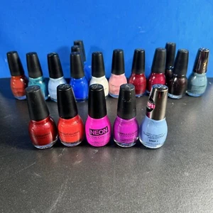 Sinful Colors Nail Polish Lot of 18 Various Colors Manicure Pedicure w Gel Tech - Picture 1 of 14