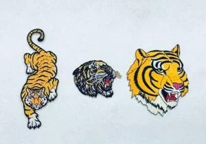 Toppe patches ricamate termoadesive Tigre - Picture 1 of 7