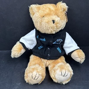 Jacksonville Jaguar Coach Mascot Teddy Bear NFL Stuff Plush Jacket Vintage 13” - Picture 1 of 8