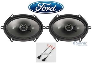 Kicker 6x8" Rear Factory Car Speaker Replacement Kit For 2004-2006 Ford F-150