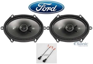 Kicker 6x8" Rear Factory Car Speaker Replacement Kit For 2004-2006 Ford F-150 - Picture 1 of 11