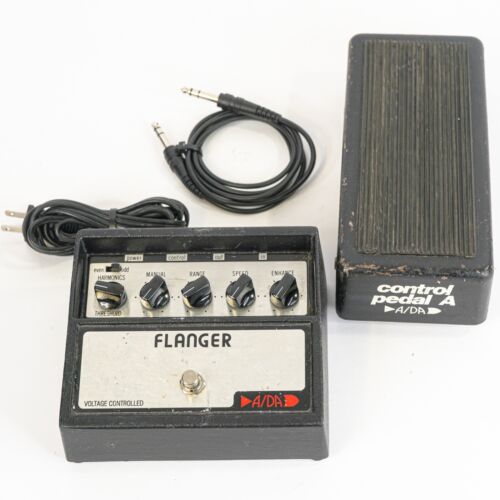 A/DA Flanger Guitar Effect Pedal with Voltage Controller - Vintage