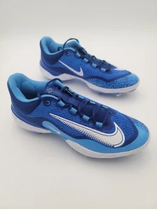 Botas de béisbol Nike Alpha Huarache azules blancas para hombre talla 13 - Imagen 1 de 6