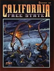 Shadowrun: California Free State Catalyst Game Labs FASA SCI FI RPG Role Playing - Imagen 1 de 1