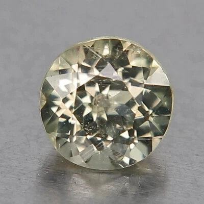 Video 0.73cts Natural Diaspore Turkey Vivid Light Yellow Green Hue 2p1602 - Image 1 of 2