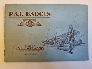 An Album Of R.A.F.BADGES John Player Cigarette Cards, semi Complete - Picture 1 of 12