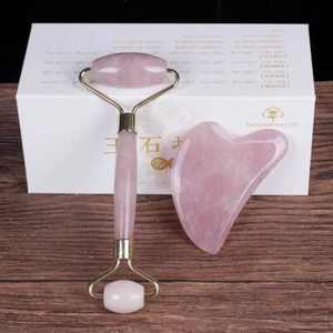 Juego de herramientas faciales masajeador de ojos Gua Sha - Imagen 1 de 8