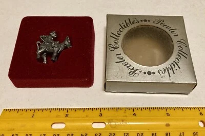 Pewler HandCast Metal Horse Miniature Figurine - Image 1 of 4