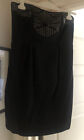 M&S Marks And Spencer Strapless Black Evening Dress Size 12 Limited Collection