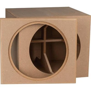 Knock-Down MDF 4 ft³ Subwoofer Cabinet for Dayton Audio 18" Ultimax - Picture 1 of 4