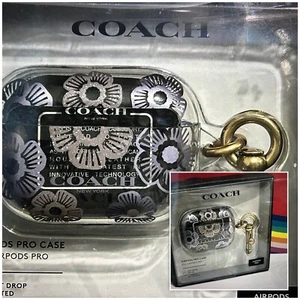 ππBNIB Coach Airpods Glittery Pro floral Case holder RRP Β£29.99ππβοΈ.ππ.... - Picture 1 of 18