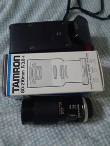 Tamron f=80-210mm 1:3.8-4 CF One Touch Macro Adaptall-2 Zoom Lens FD Mount - Picture 1 of 12