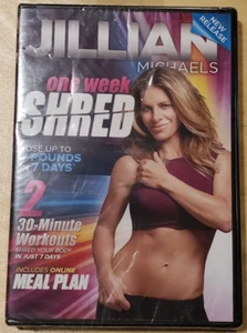 Jillian Michaels One Week Shred DVD – Sealed Intense Workout Fitness - Foto 1 di 2