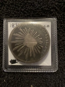 1831 MEXICAN 8 REALES - Picture 1 of 2