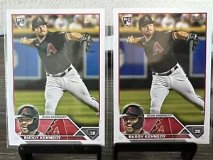 LOTTO CARTE ROOKIE BUDDY KENNEDY 2023 TOPPS SERIE 1 #135 - Foto 1 di 2