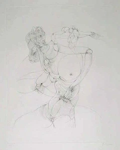 Hans Bellmer "Inceste" Original Etching S/N - Picture 1 of 1