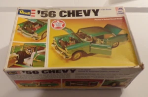 LOOK REVELL 56 CHEVY CAR SCALE 1/25 MODEL KIT OPEN BOX - Picture 1 of 12