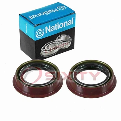 2 pc National Transmission Output Shaft Seals for 1999-2002 Mercury Cougar es - Image 1 of 4