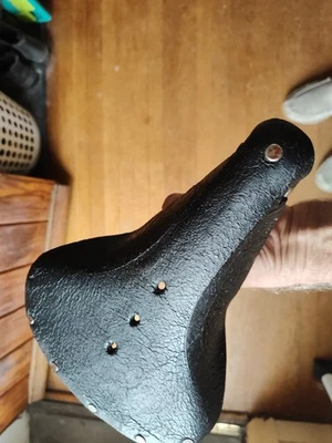 Brooks B72 Vintage Spring Leather Bike Saddle - Bicycle Seat - Image 1 of 4