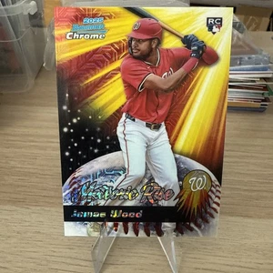 Bowman Chrome Mega 2025 #MR-5/James Wood RC/Mojo Refractor Meteoric Rise - Imagen 1 de 6